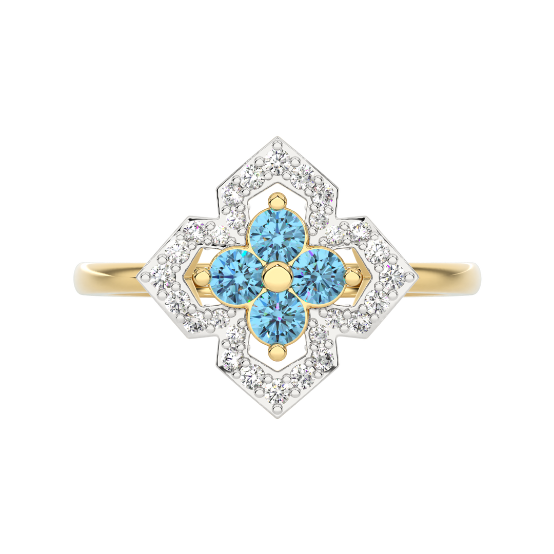 Solavine Diamond Ring