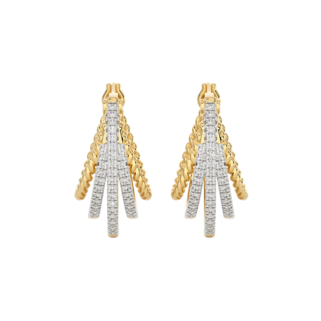 SOLVIERA DIAMOND EARRINGS
