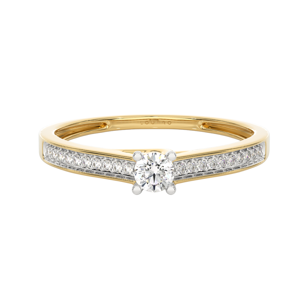 Camélia Diamond Ring