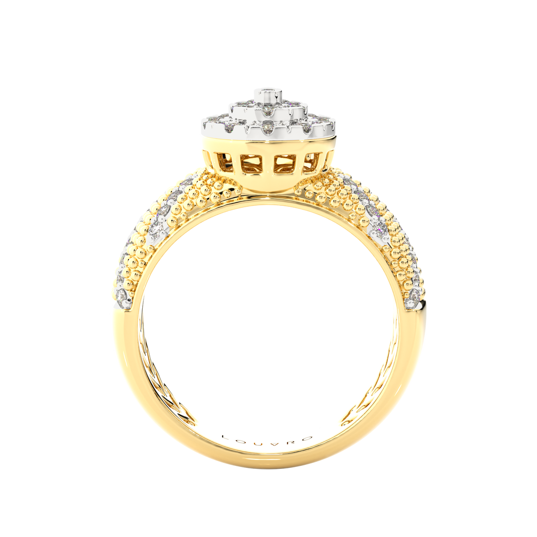 Louvienne Diamond Ring