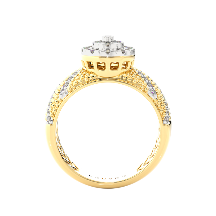 Louvienne Diamond Ring