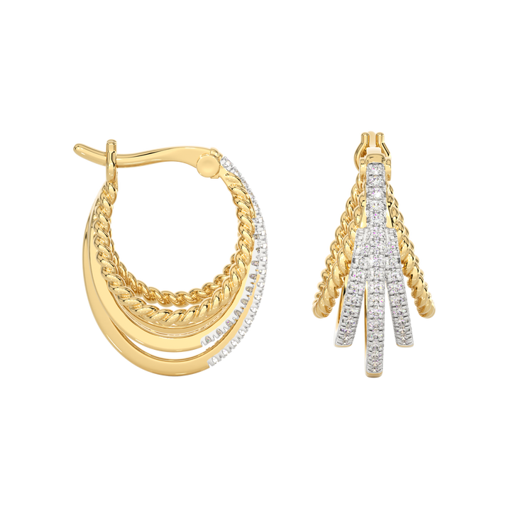 SOLVIERA DIAMOND EARRINGS