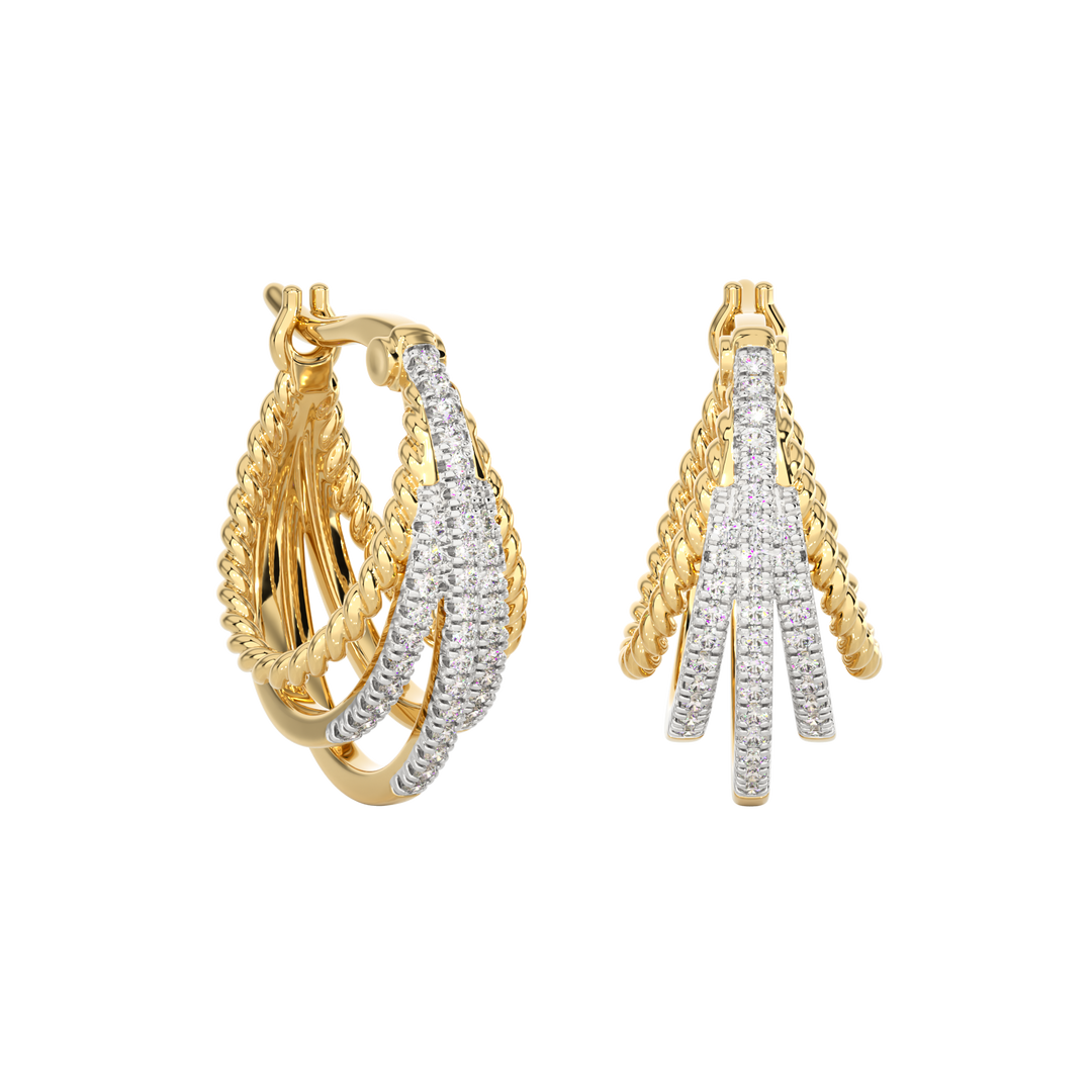 SOLVIERA DIAMOND EARRINGS
