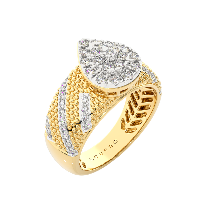Louvienne Diamond Ring