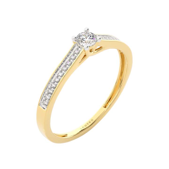 Camélia Diamond Ring