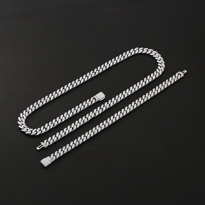 DIAMONDS CUBAN BRACELET | MAN MOISSANITE