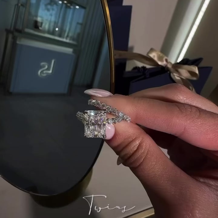 ETERNAL PROMISE RING | MOISSANITE DIAMOND