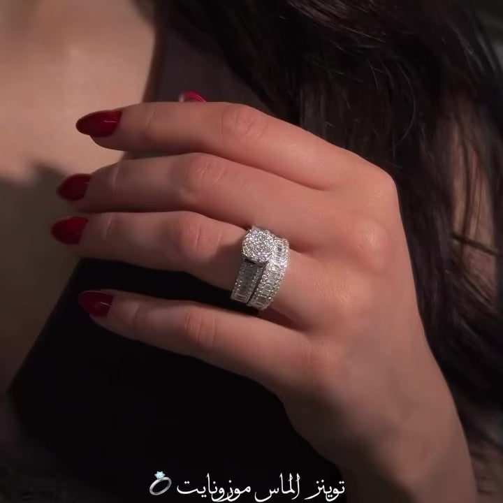HOB MALAKI RING | MOISSANITE DIAMOND 1.60 CARAT