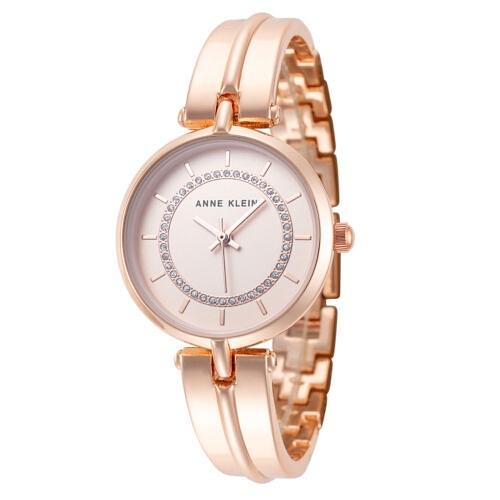 ANNE KLEIN WATCH-BLACK