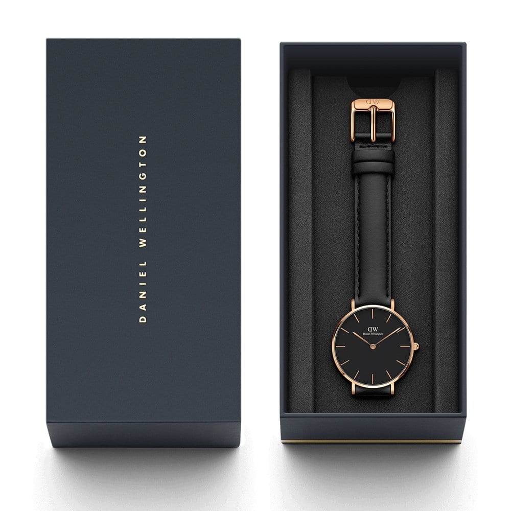 DANIEL WELLINGTON WATCH-BLACK