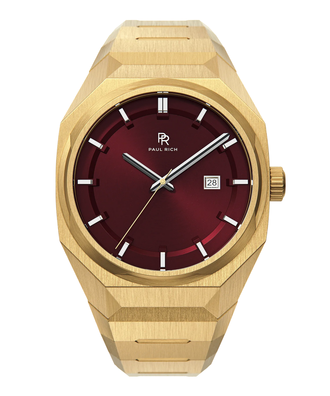 PAUL RICH WATCH RED HOWLITE